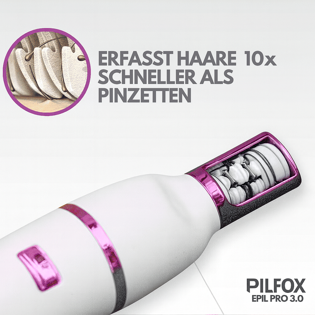 Pilfox Lumière | Épilateur Facial Femme