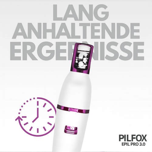 Pilfox Lumière | Épilateur Facial Femme